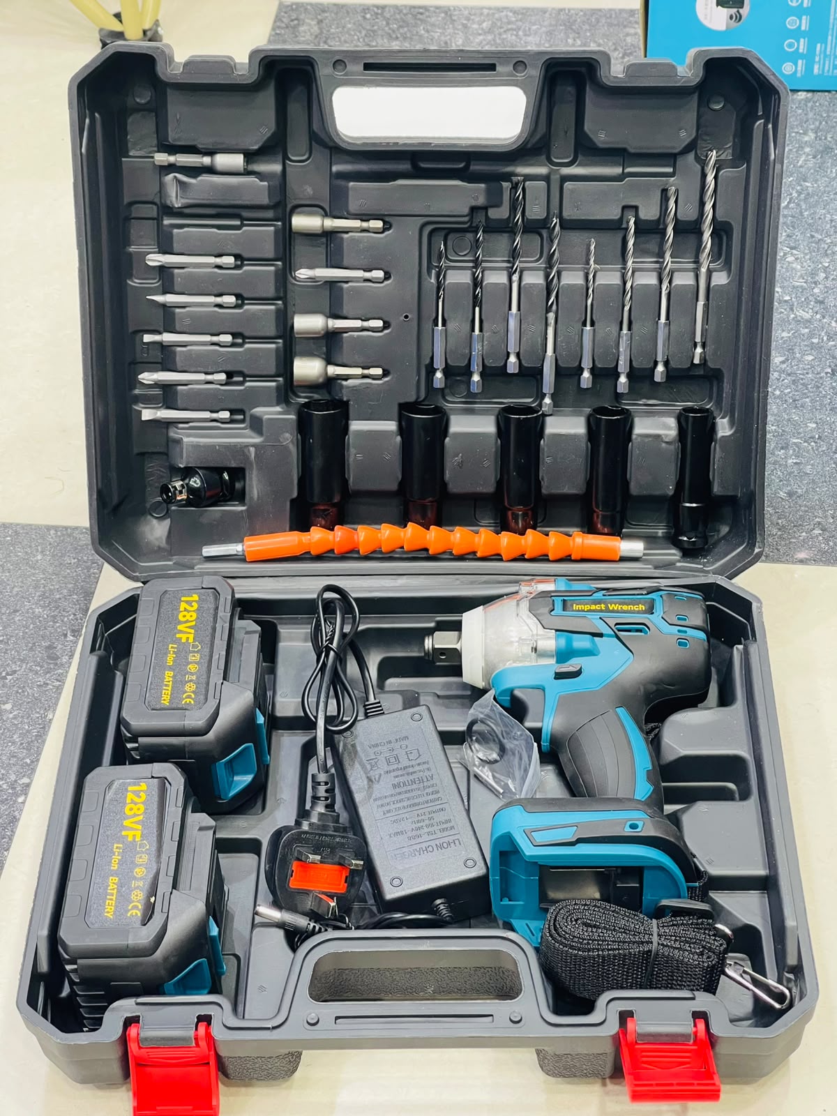 Multifunctional Cordless Impact Wrench Machine – Power, Precision & Portability in One Smart Tool -QA