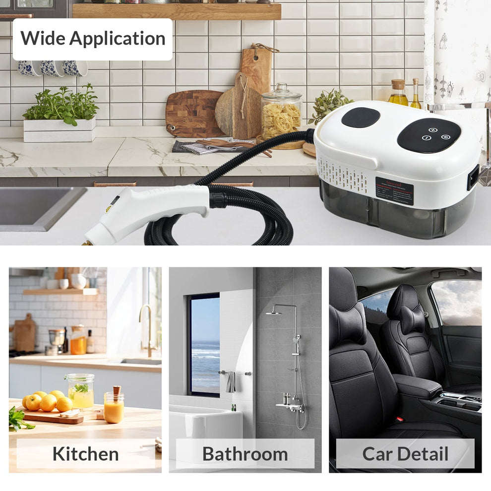 Deep Clean Anywhere with Our Powerful & Portable High Pressure Steamer