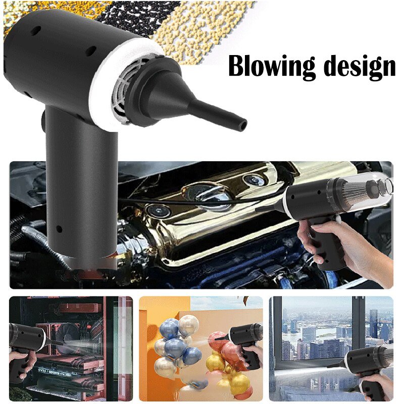 3 in 1 Wireless Mini Vacuum Cleaner.